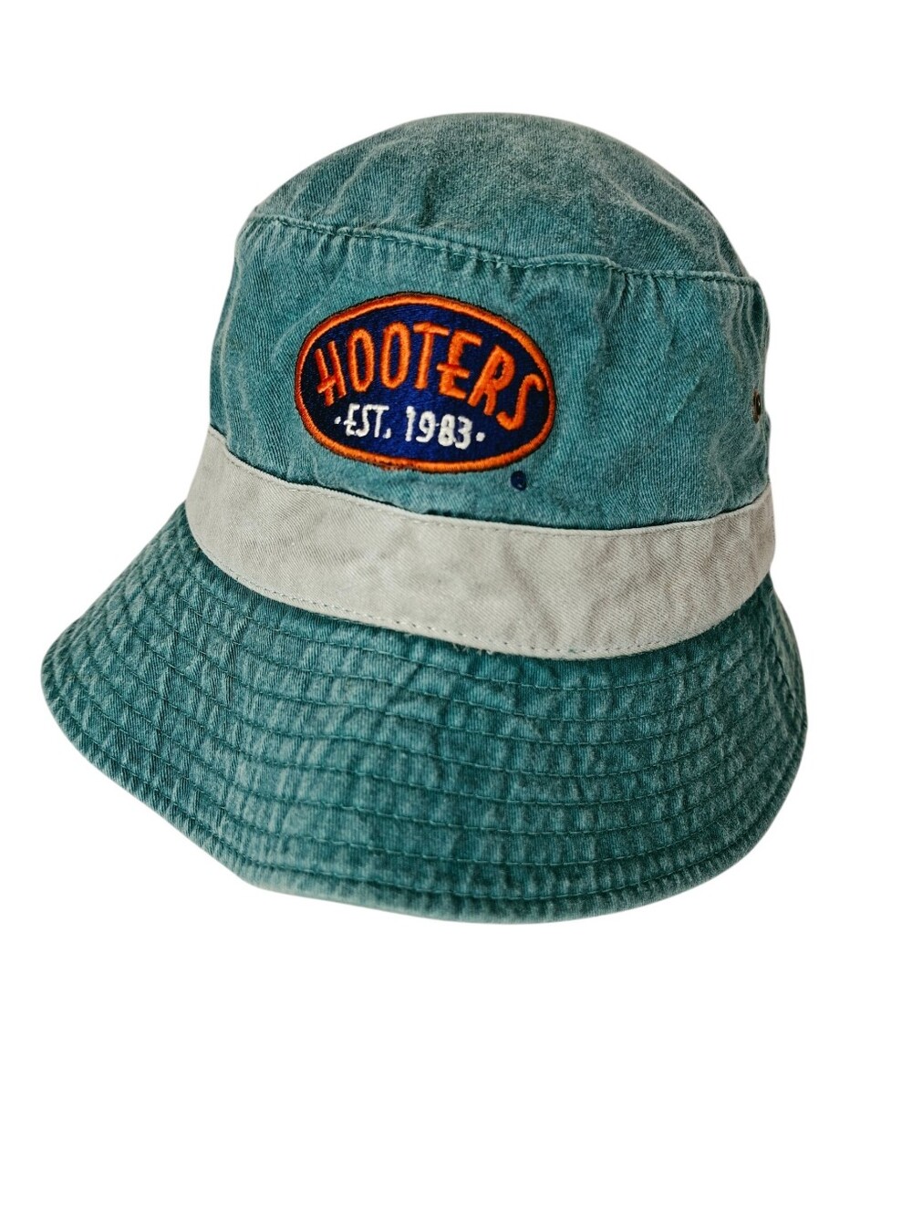 Vintage HOOTERS cotton Bucket Hat